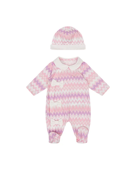 Комплект с принт Missoni Kids