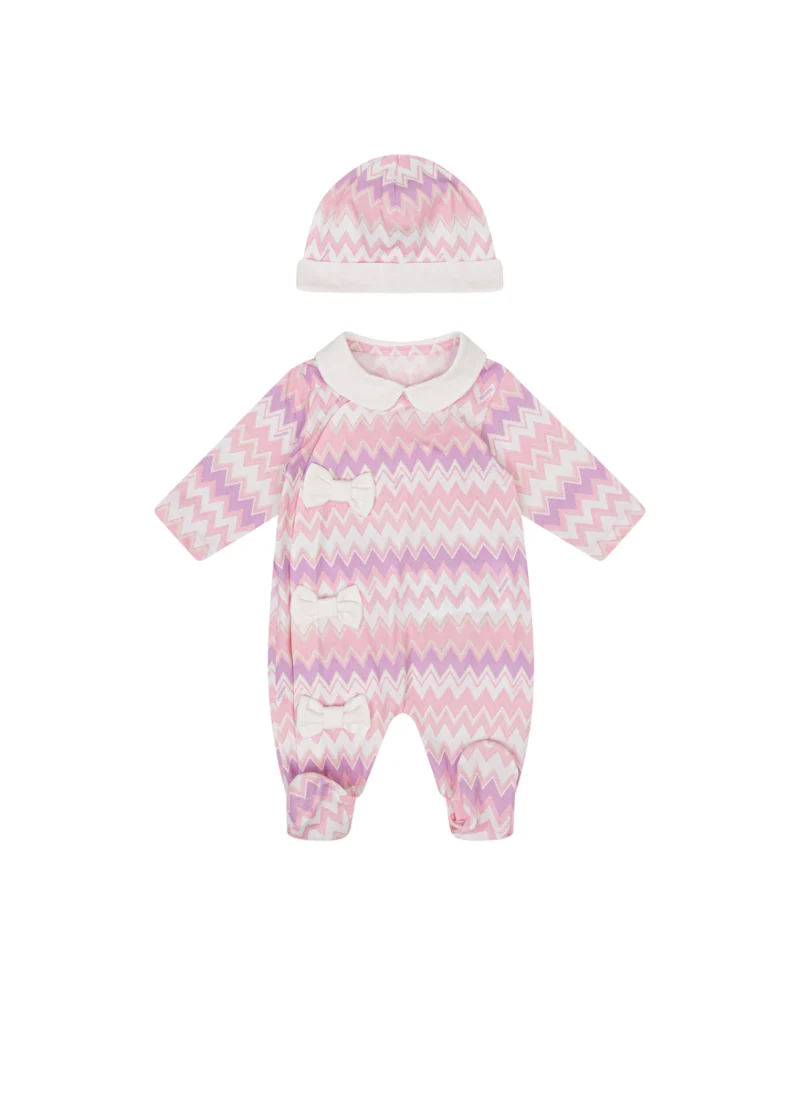 Комплект с принт Missoni Kids