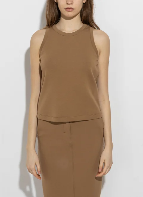 Топ с бродерия 'Regular fit' 'S Max Mara Carolina — снимка 2