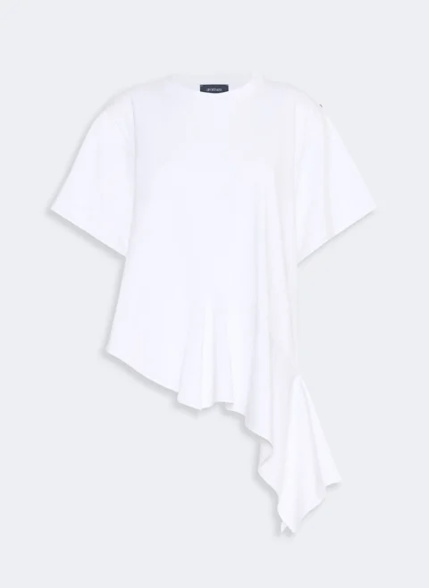 Тишърт с асиметричен дизайн Sportmax Spdtacco