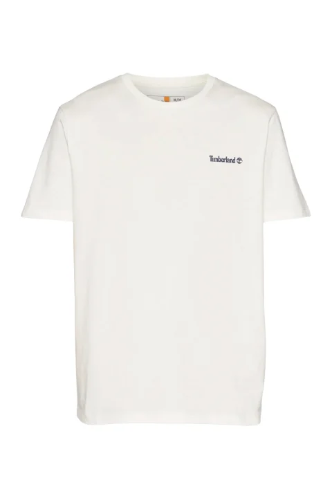 T-Shirt Small Linear Logo Print TB0A5QQT1001 100 white