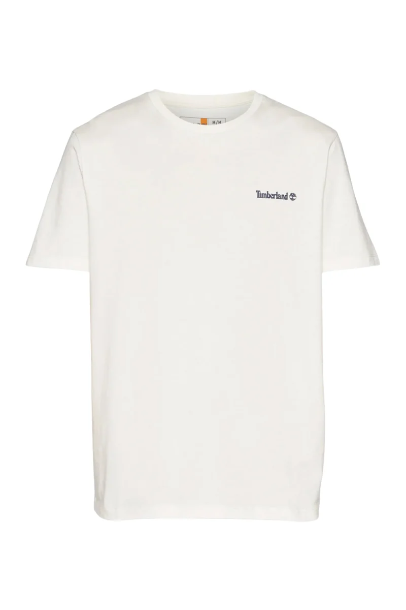 T-Shirt Small Linear Logo Print TB0A5QQT1001 100 white