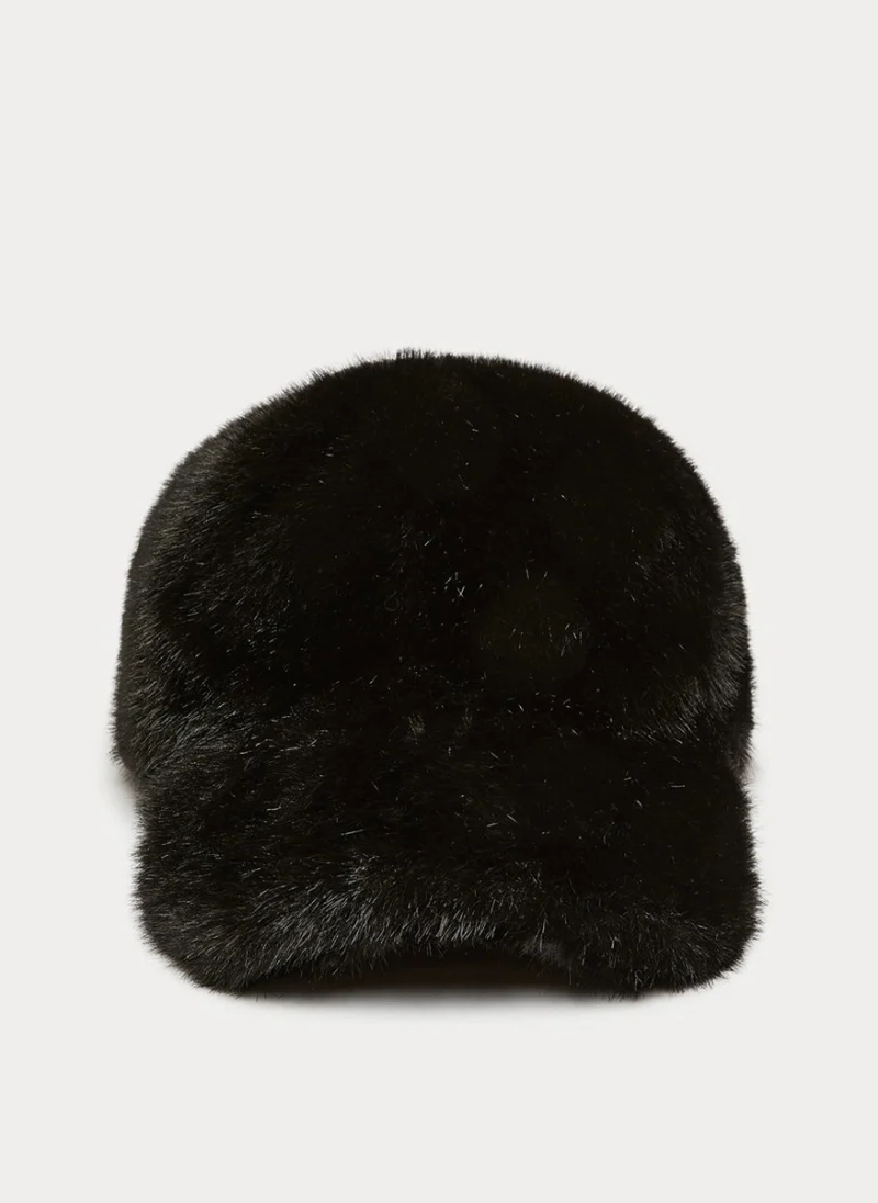 Шапка с козирка 'Faux fur' Marina Rinaldi Mrspila — снимка 5