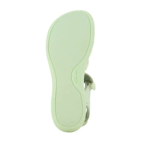 Дамски Спортни Сандали CLARKS – 26186994 MIRA MADI LIGHT OLIVE COMB — снимка 4