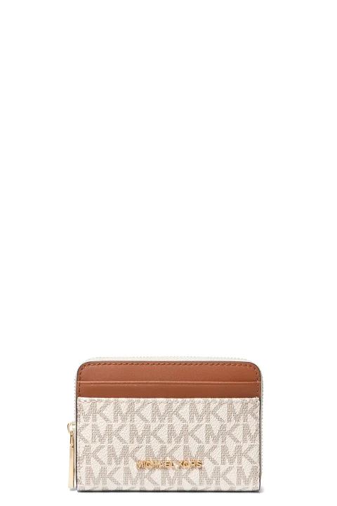 Портфейл Jet Set Sm Za Coin Card Case 32T4GJ6Z5B 149 vanilla/acrn
