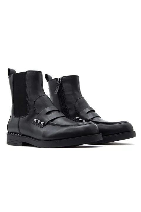 Боти Wings Studs Combo A FW23M138263001 black — снимка 2