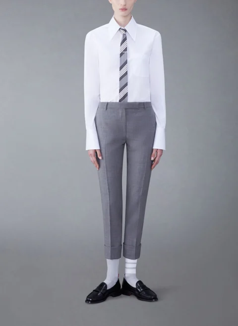 Риза от памучен поплин Thom Browne