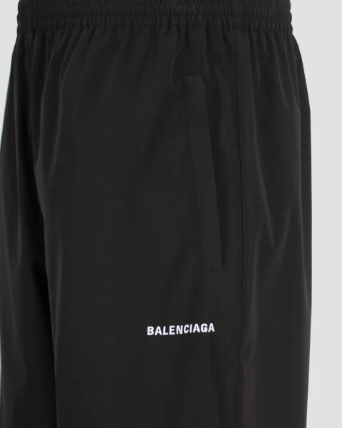 Black Sweatpants with Logo — снимка 2