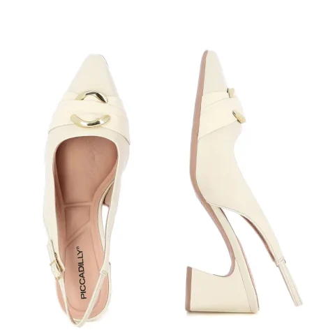 Токчета PICCADILLY – 764020 IRENE OFF WHITE/OFF WHITE — снимка 5