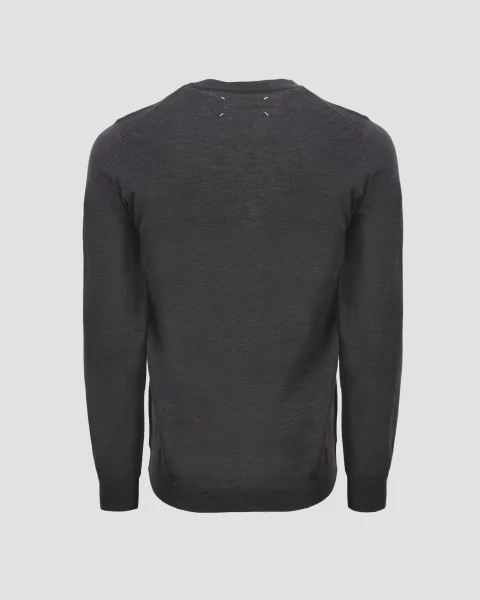 Wool Sweater in Grey — снимка 2