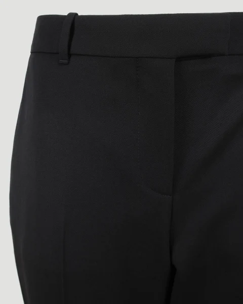 Wool Trousers in Black — снимка 2