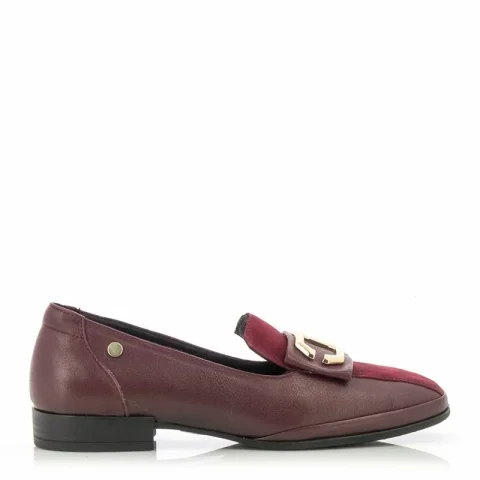 Дамски Мокасини VERONELLA – 045-5433 BORDO