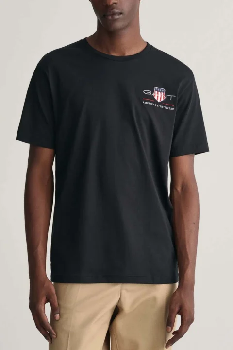 T-Shirt 3G2067004 G0005 black — снимка 2