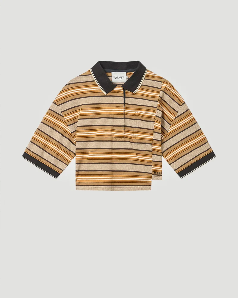 Poloshirt Isalyne in Beige