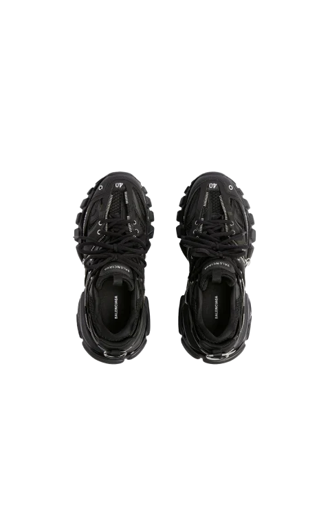Women's Track Zip Sneaker in Black — снимка 2