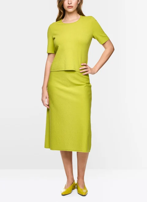 Тишърт от фино плетиво Marc Cain Collections — снимка 2