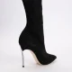 Дамски велурени чизми Blade Casadei — снимка 3