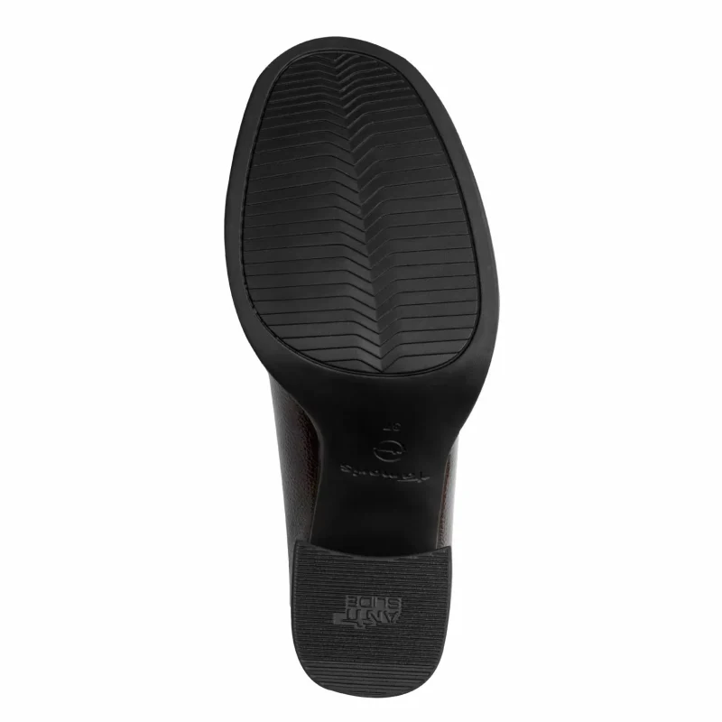 Токчета TAMARIS – 1-24413-45-359 BROWN PATENT — снимка 6
