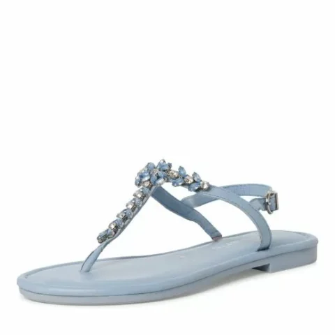 Дамски Равни Сандали TAMARIS – 1-28124-42-880 LIGHT BLUE — снимка 3