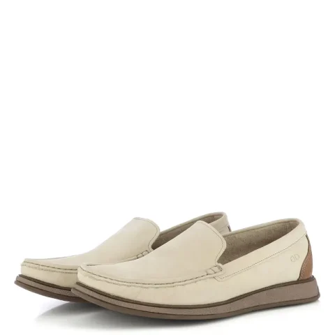 Мъжки Мокасини DEMOCRATA – 252301-004 NASH CREAM/BEIGE — снимка 3