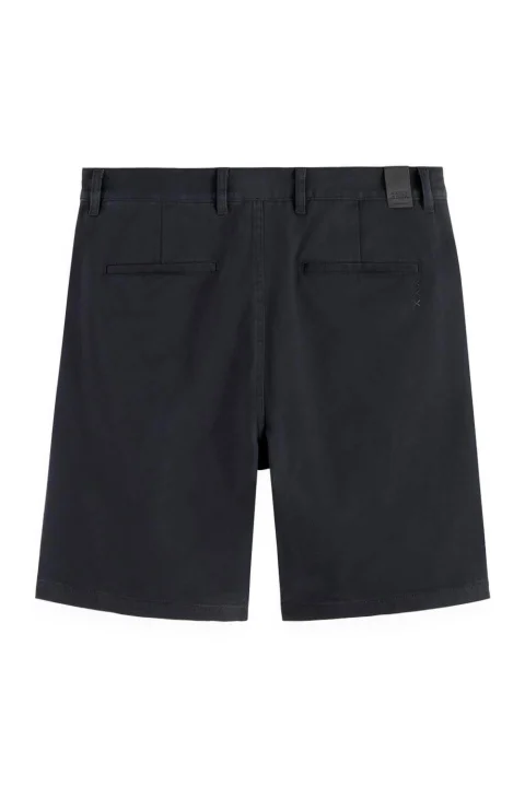 Бермуда Stuart Blend Twill 179182 SC001 black — снимка 2