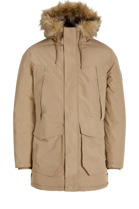 Яке Jjcamp Faux Fur Parka Bf 12279267 16-1104 TCX crockery