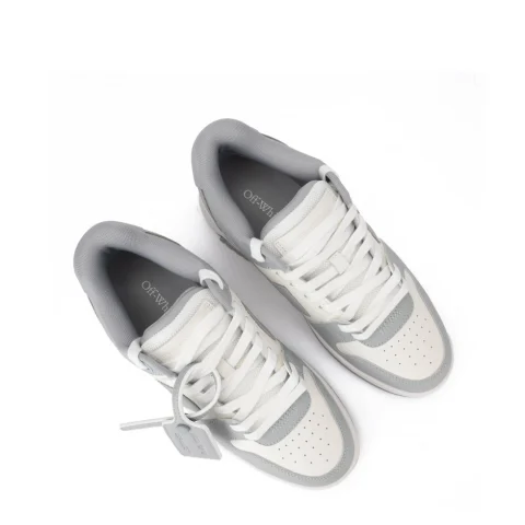 Мъжки сиви сникърси Out Of Office OFF-WHITE — снимка 8