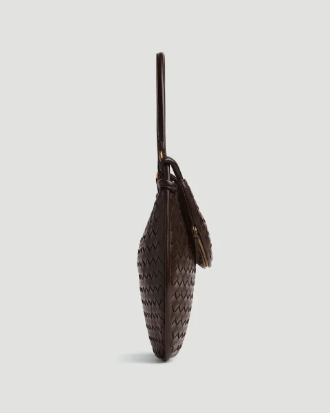 Gemelli Large Leather Shoulder Bag — снимка 6