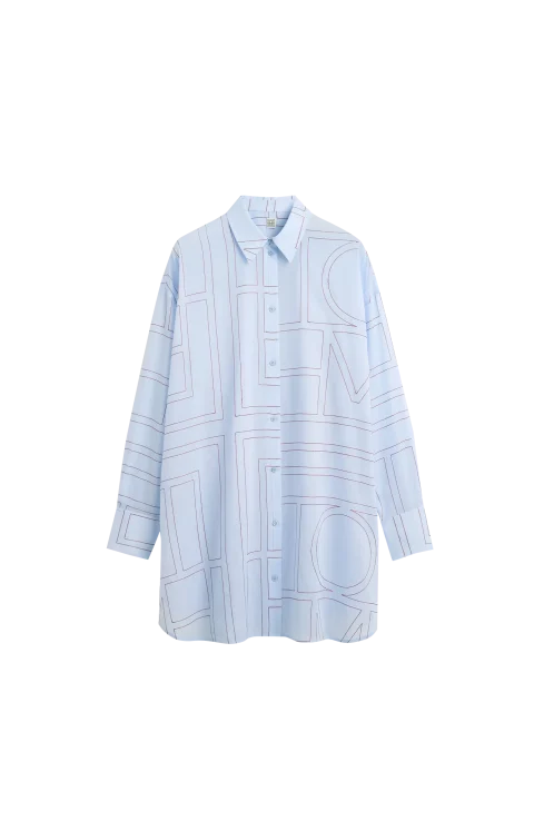 Oversized Monogram Shirt