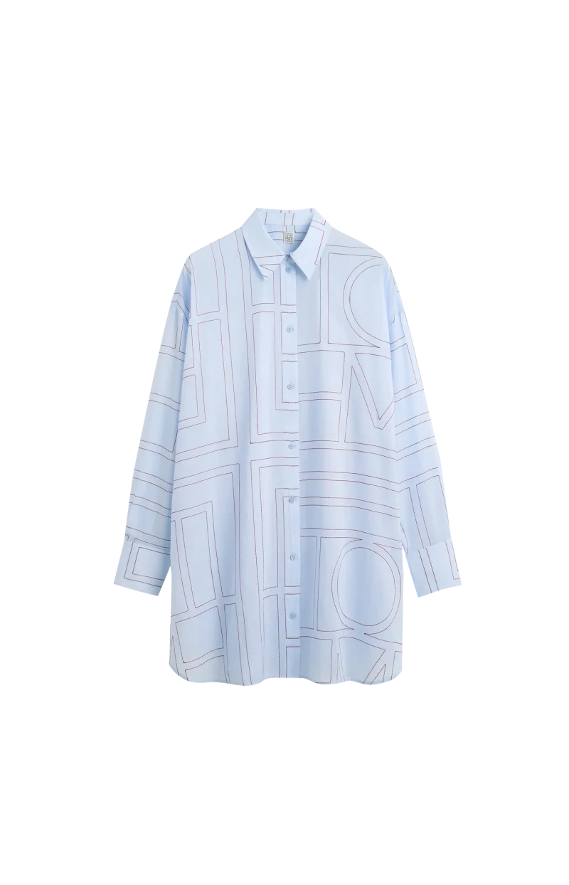 Oversized Monogram Shirt