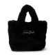 Дамска черна чанта Mini Vanity SAINT BARTH — снимка 4