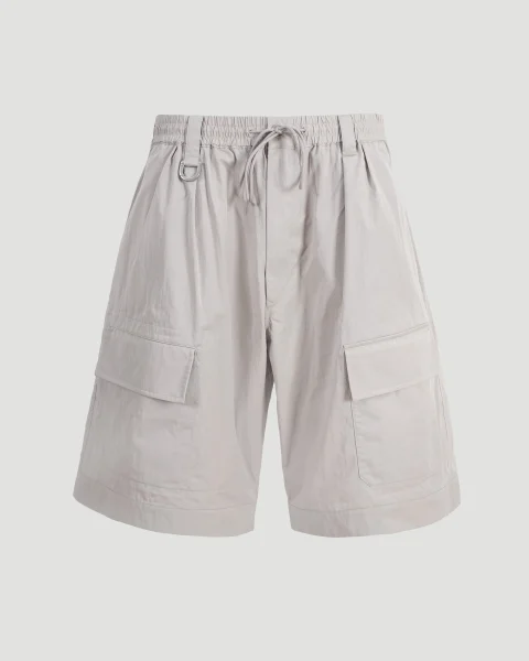 Wide Leg Shorts in Beige
