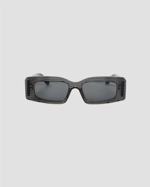 Rectangular Sunglasses Grey