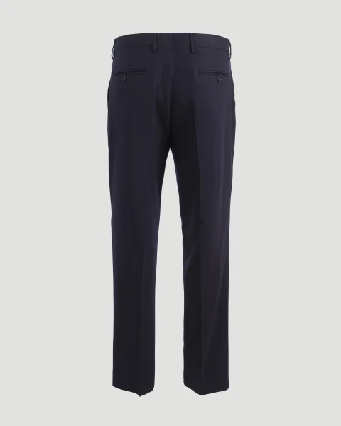 Wool Trousers in Navy — снимка 2