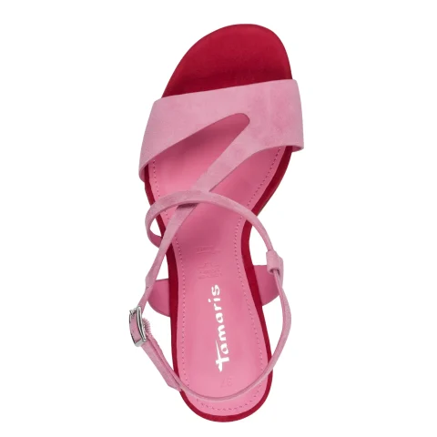 Дамски Сандали На Ток TAMARIS – 1-28369-46-596 ROSE COMB — снимка 5
