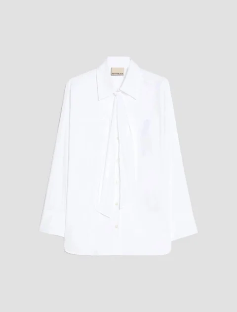 Риза с панделка 'Oversized fit' Pennyblack Pbbaffine — снимка 4