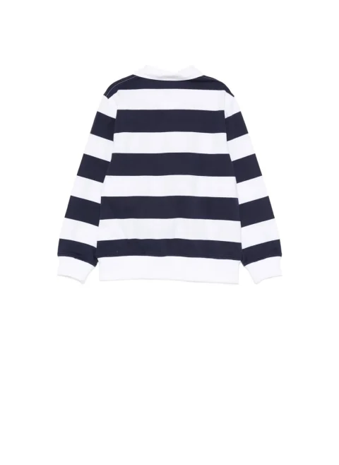 Раиран полошърт Moschino Kids — снимка 2