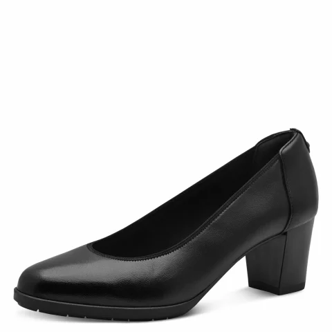 Токчета TAMARIS – 1-22451-44-003 BLACK LEATHER — снимка 3