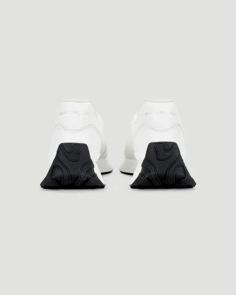 Sprint Runner in White, Black and Silver — снимка 4