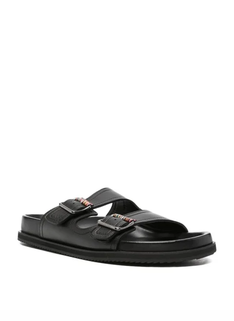 Кожени чехли с 'buckle-strap' Paul Smith — снимка 2