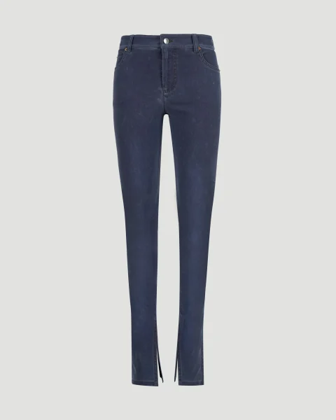 Legging in Denim Trompe-L'oeil