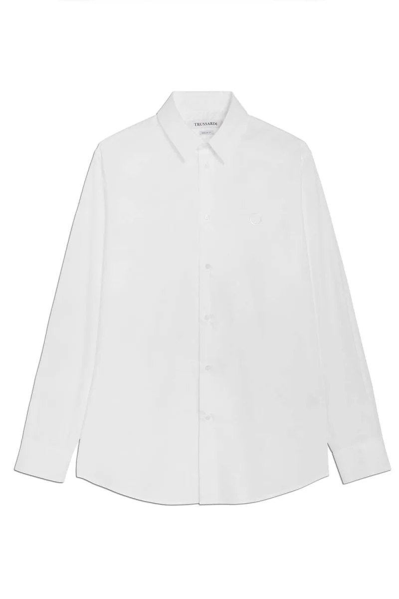 Риза Popeline C002961T006183 w001 white