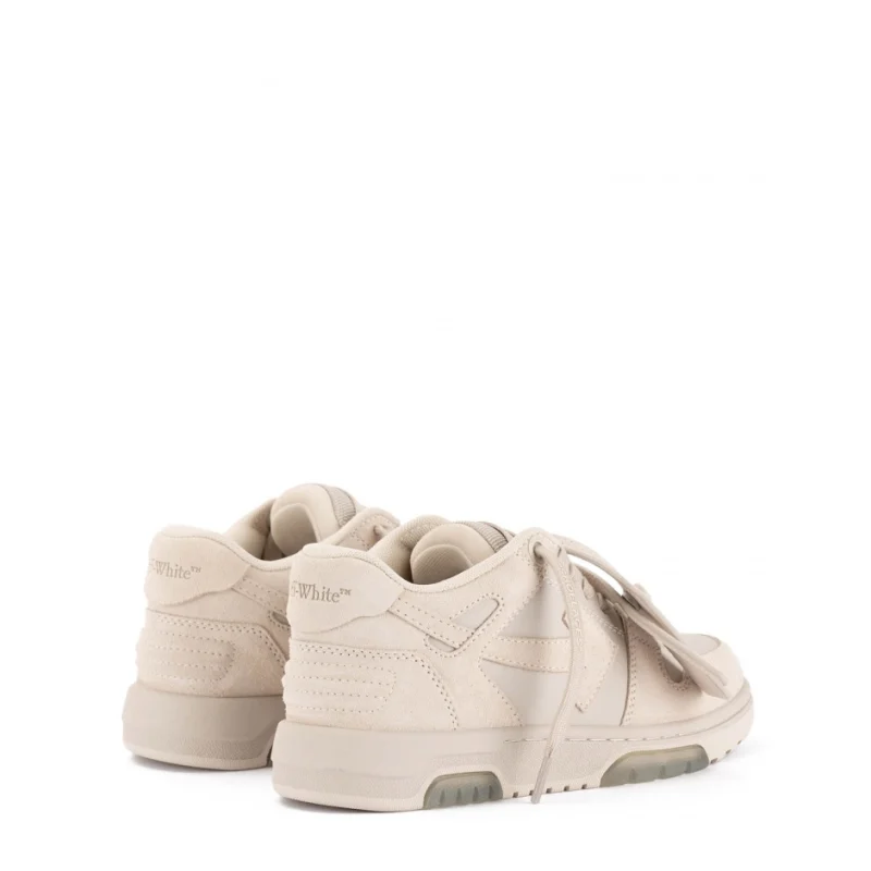 Дамски бeжови сникърси Out Of Office OFF-WHITE — снимка 8