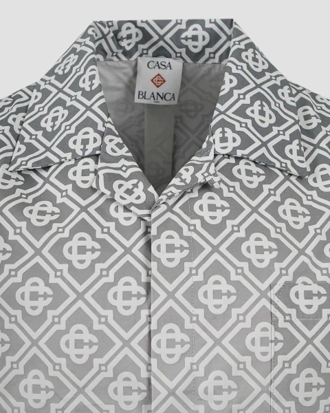 Gradient Cuban Collar Shirt — снимка 2