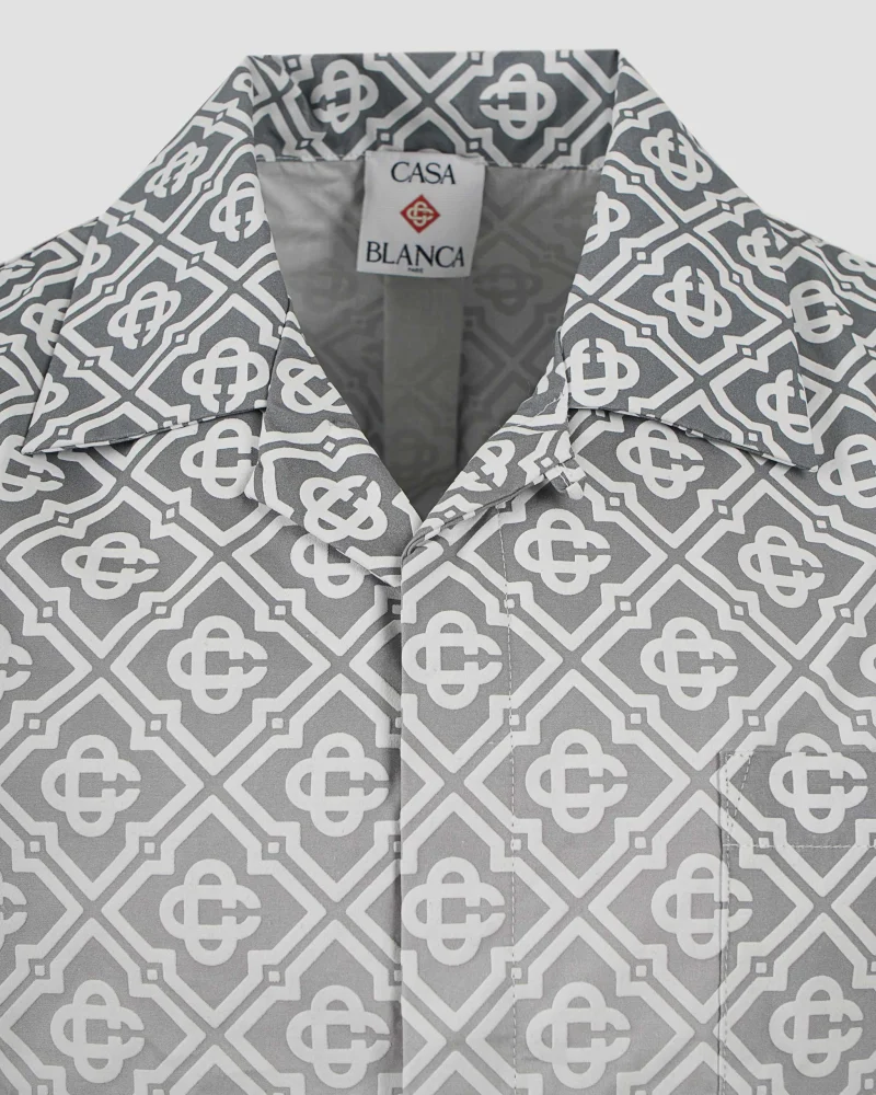 Gradient Cuban Collar Shirt — снимка 2