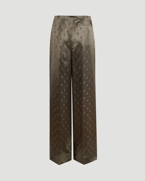 Cedar Pants in Jacquard Silk — снимка 2