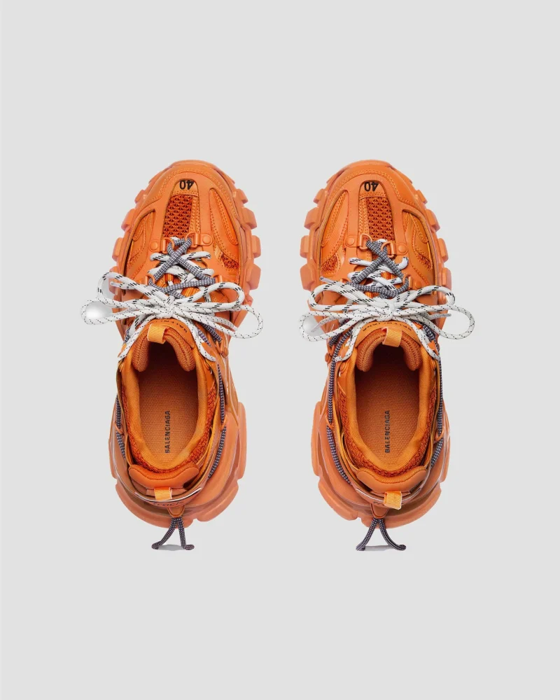 Track Trail Laces Sneaker in Orange — снимка 3