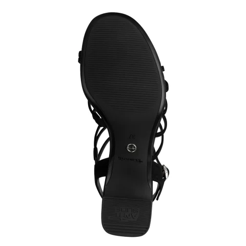Дамски Сандали На Ток TAMARIS – 1-28325-46-001 BLACK — снимка 5