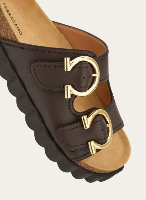 Сандали `Gancini` Ferragamo — снимка 3