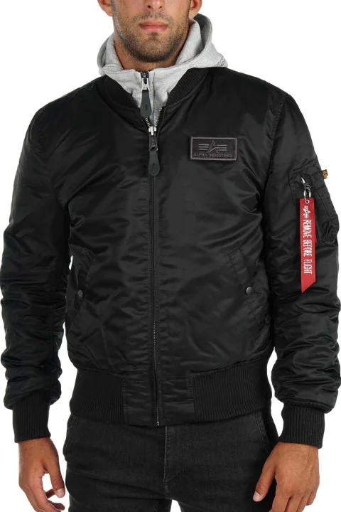 Яке MA-1 D-Tec 183110 03 black — снимка 2